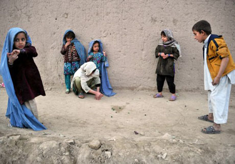 Afghan children